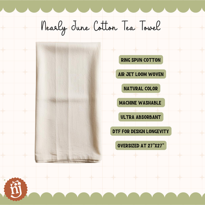 Taylor Swift Inspired "Tis the Damn Season" Tea Towel