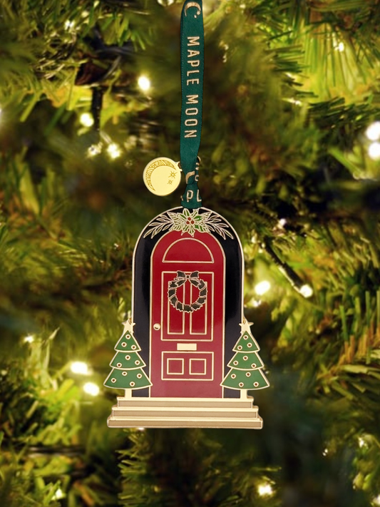 Classic Enamel Red Door