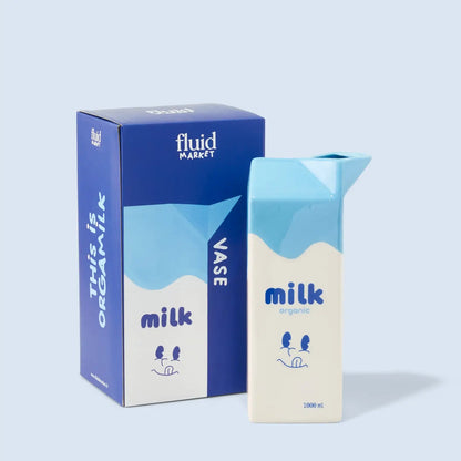 Ceramic Milk Vase