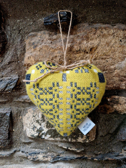 Melin Tregwynt - Knot Garden Large Lavender Heart