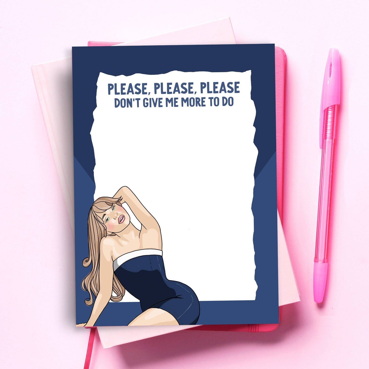 Sabrina Carpenter Funny Notepad