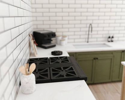 Miniature Cooking Utensil Set & Holder