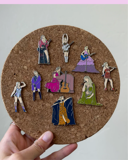 Eras Tour Enamel Pins