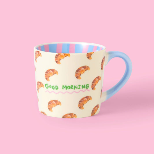 Eleanor Bowmer Good Morning Croissant Mug
