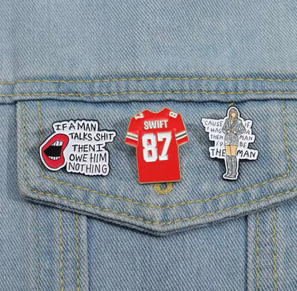 Swift 87- Chiefs Soft Enamel Pin