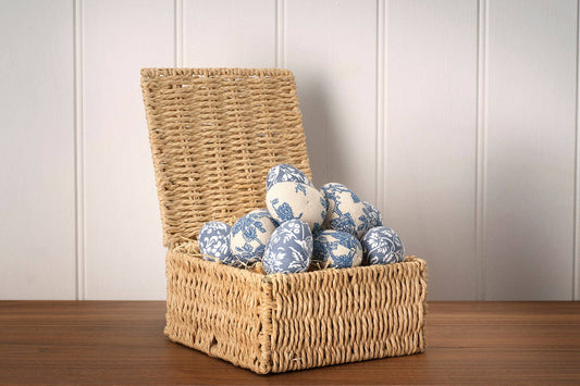 Pack Of Blue And Cream Eggs