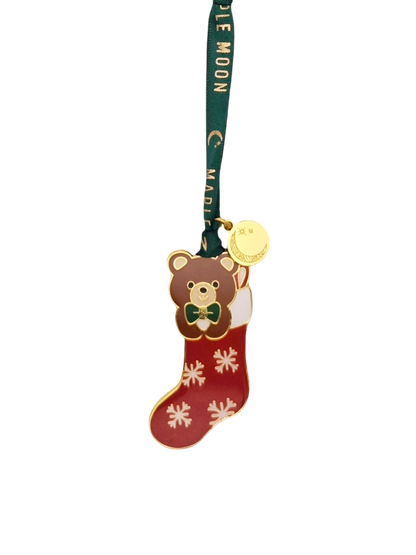 Classic Enamel Stocking Red