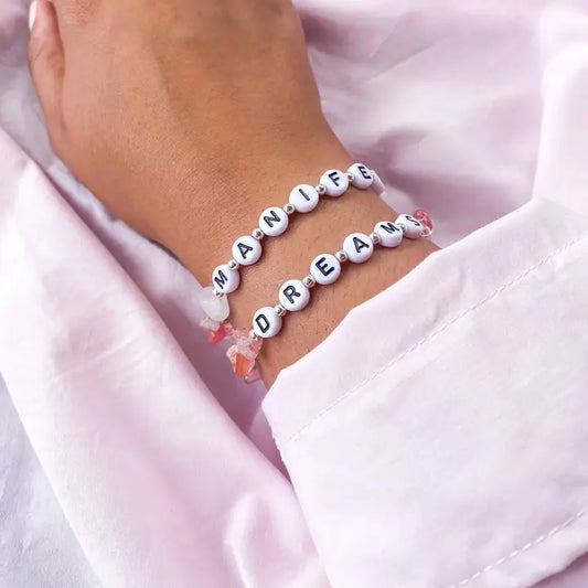 Crystal Beaded Bracelet - Manifest