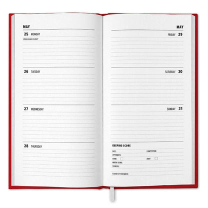 MANCHESTER UNITED FC 2026 SLIM DIARY
