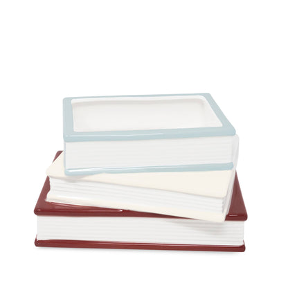 Stacked Book Planter - A Christmas Carol