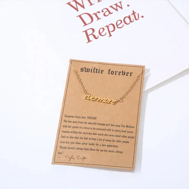 Taylor Swift - Swiftie Pendant Necklace