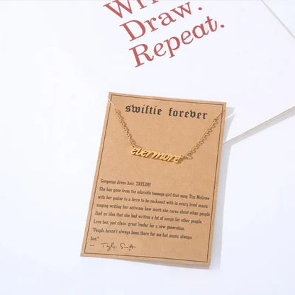 Taylor Swift - Swiftie Pendant Necklace
