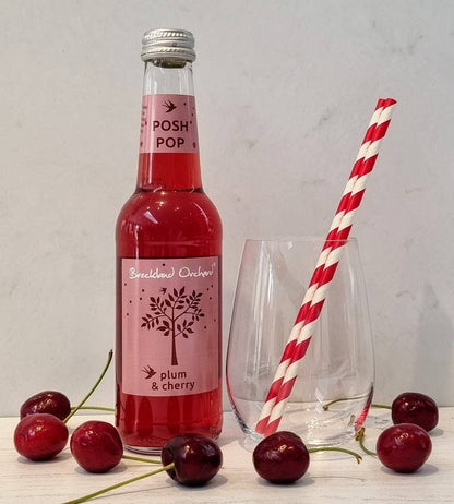Plum and Cherry Posh Pop 275ml by Breckland Orchard