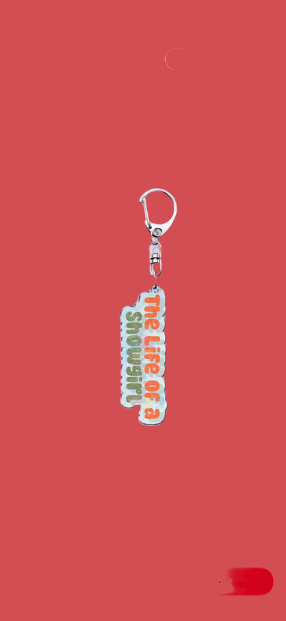 TS 12 - The Life of A Showgirl Keyring