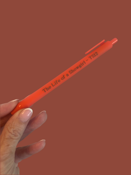 TS12 The Life Of A Showgirl Pen