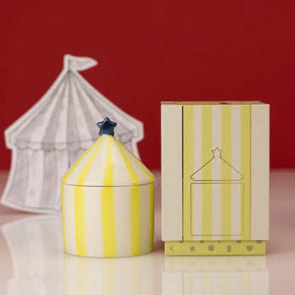 Carnival: Yellow Fortune Teller Candle - Amber & Bergamot