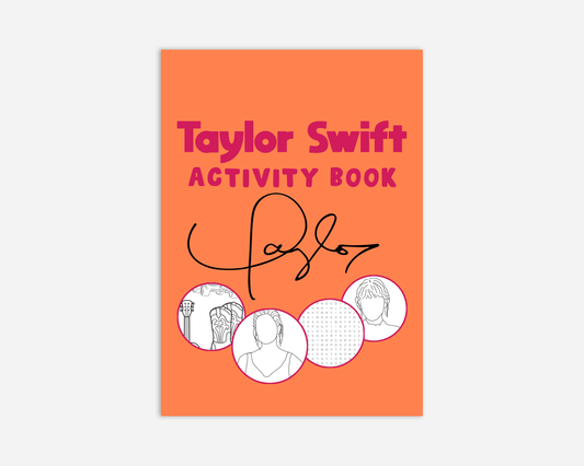 Taylor Swift Activity Book Includes SHOWGIRL!