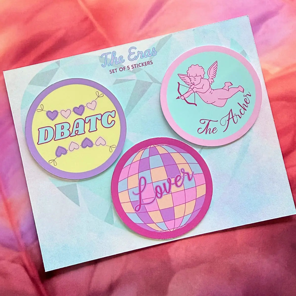 The Eras 5 Pack Sticker Pack - Each Era inc. TLOAS