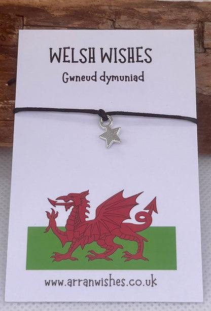 Welsh Dragon Wish Bracelet