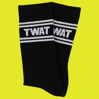 Sweary Sport Socks - Twat
