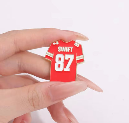 Swift 87- Chiefs Soft Enamel Pin