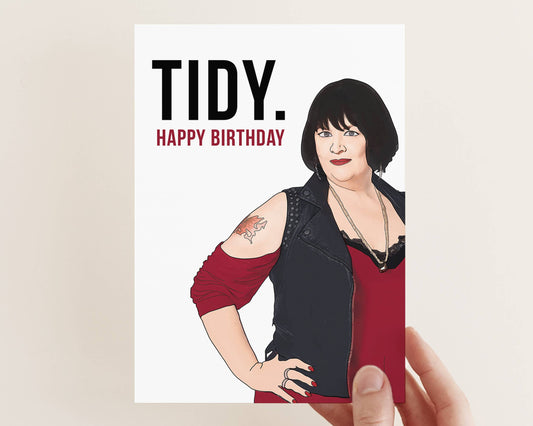 Nessa - Gavin and Stacey Birthday Card - Tidy