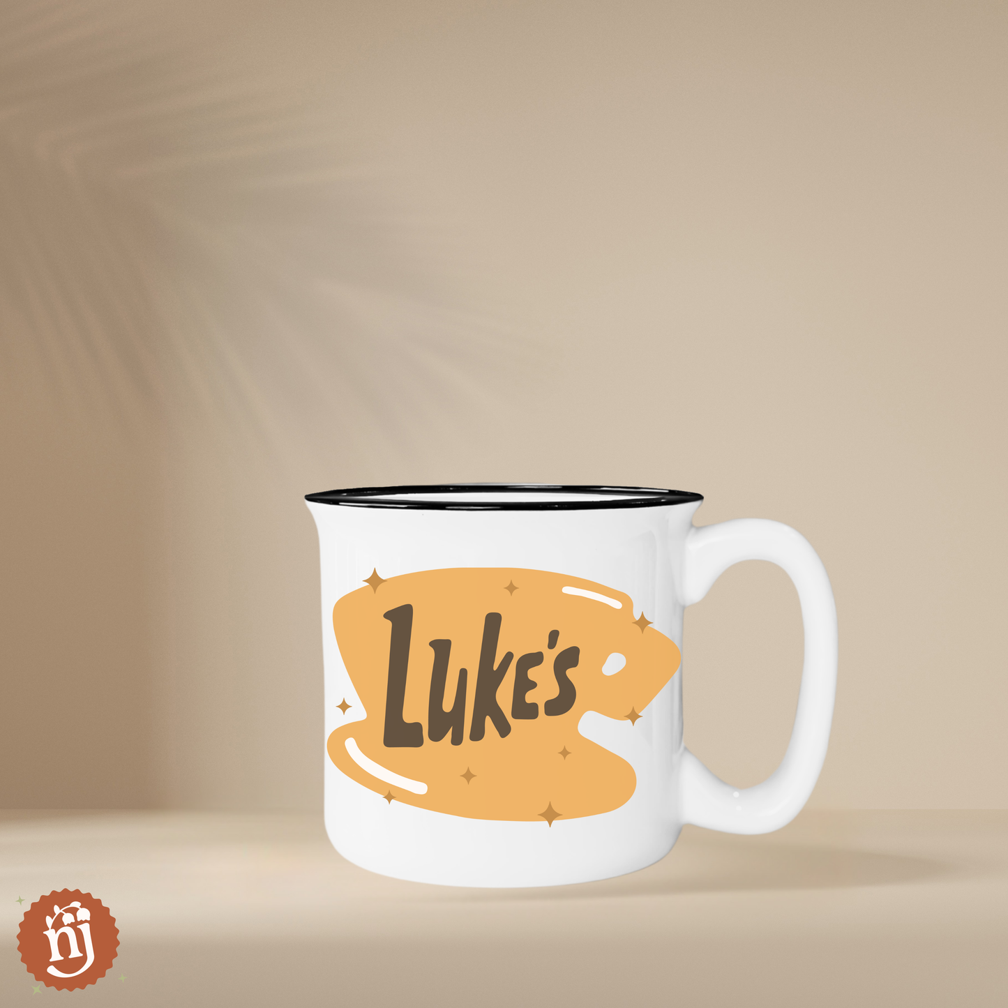 Gilmore Girls Inspired Luke's Coffee Ceramic Campfire Mug