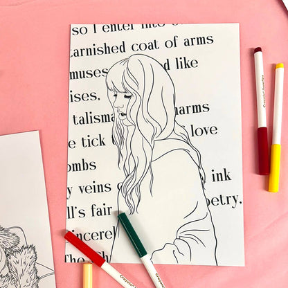 Taylor Swift - Eras Colouring Sheet Set