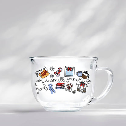Gilmore Girls Inspired I Smell Snow Teacup Mug