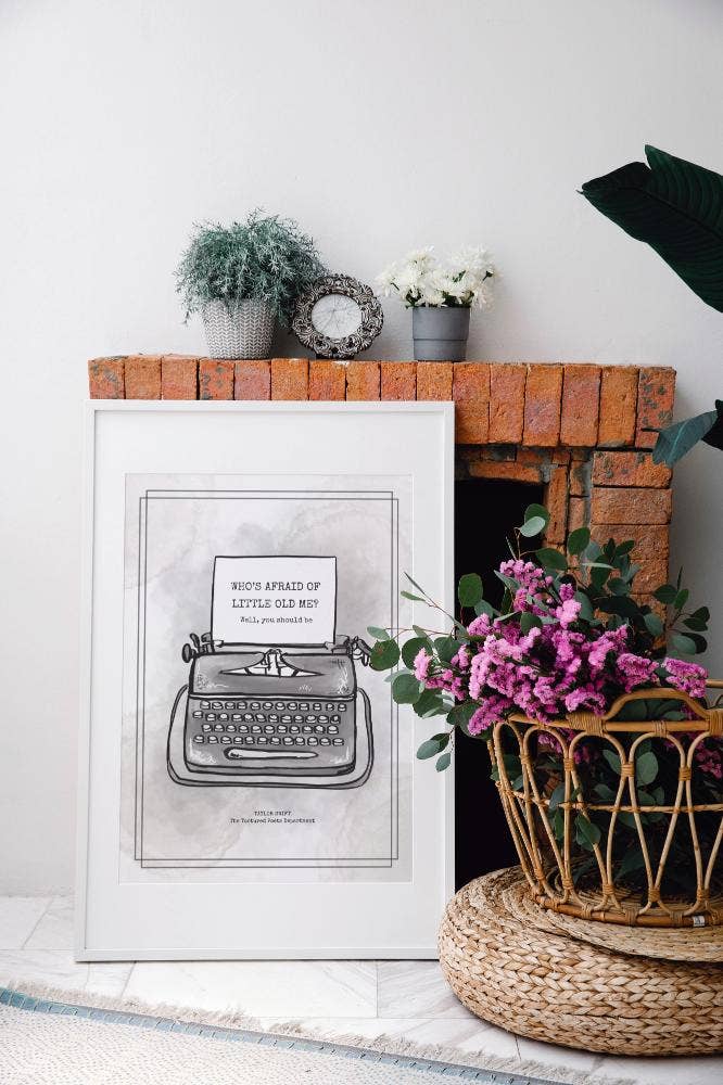 A3 Print - “Who’s Afraid of Me?” Taylor Swift Inspired