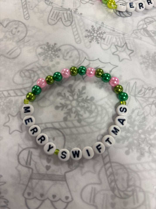 Merry Swiftmas - Friendship Bracelet - Round Beads