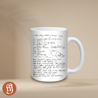 Taylor's Chai Sugar Cookies & Icing Recipe Ceramic Mug - 15oz