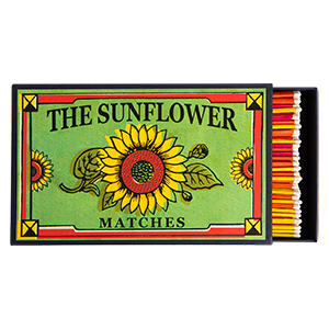 The Sunflower Giant Matches - Giant Matchbox