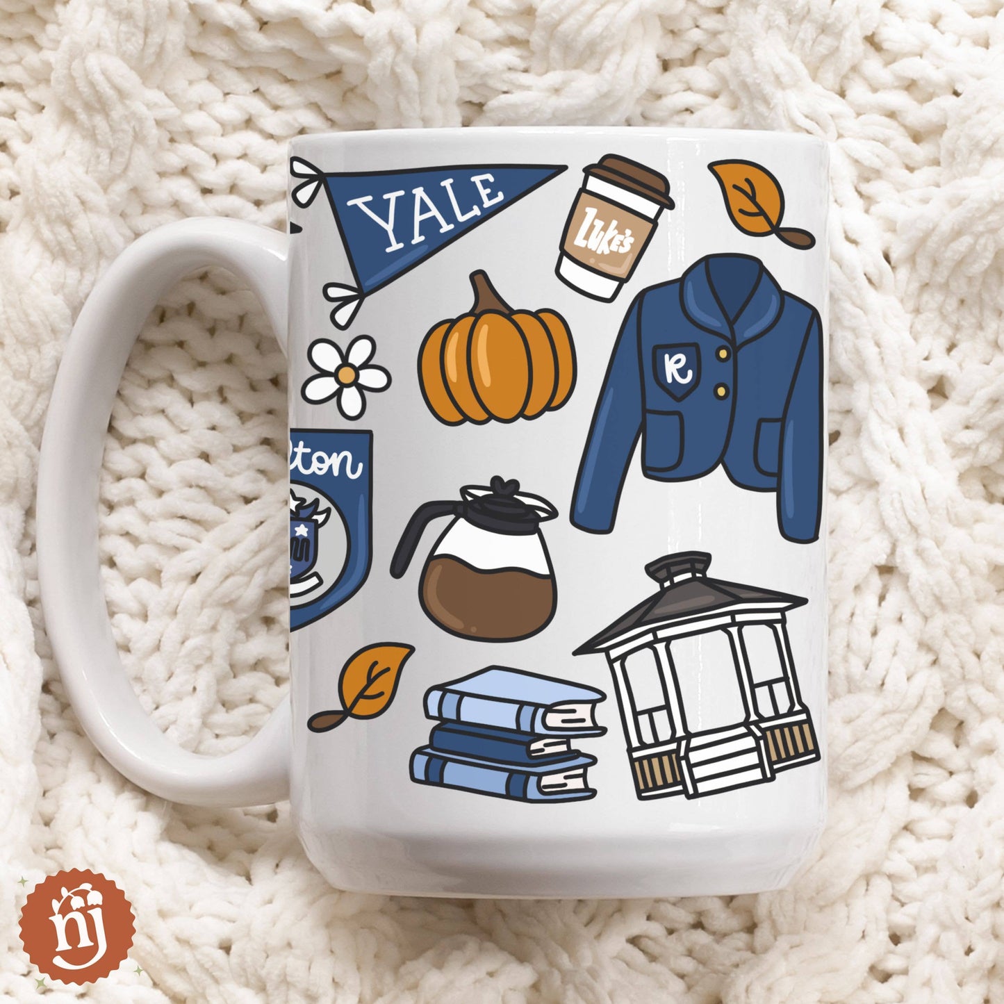 Gilmore Girls Inspired Back to Chilton Ceramic Mug, 15oz