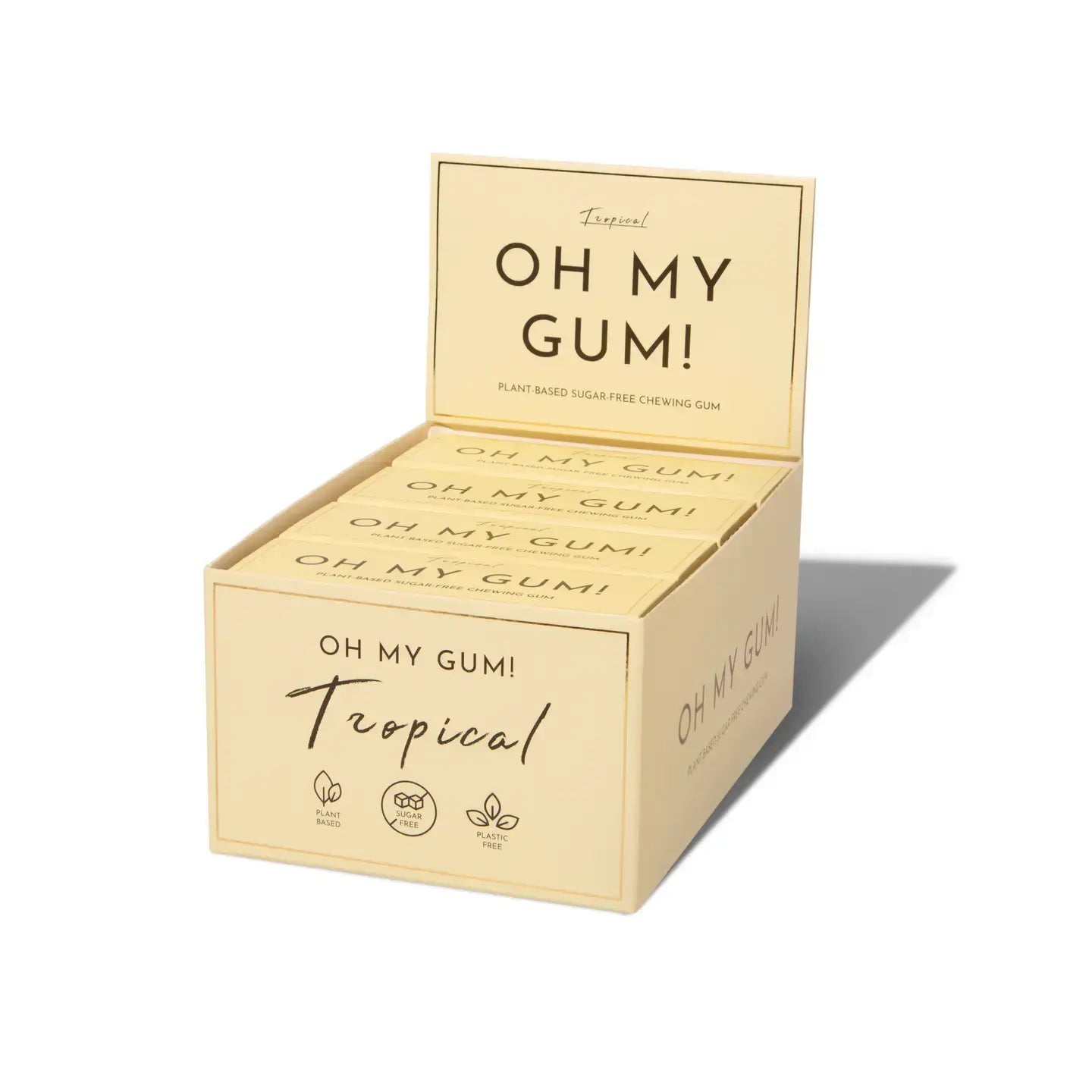 Tropical Chewing Gum - Plastic-free | Sugar-free | Aspartame