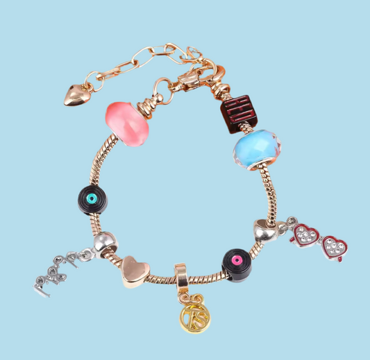 Taylor Inspired Charm Bracelet