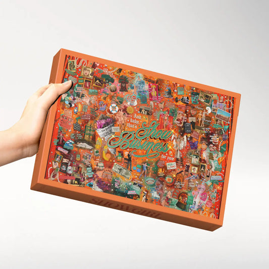 The Life of A Showgirl Lyrics & Easter Eggs Puzzle © 500/1000 Pieces