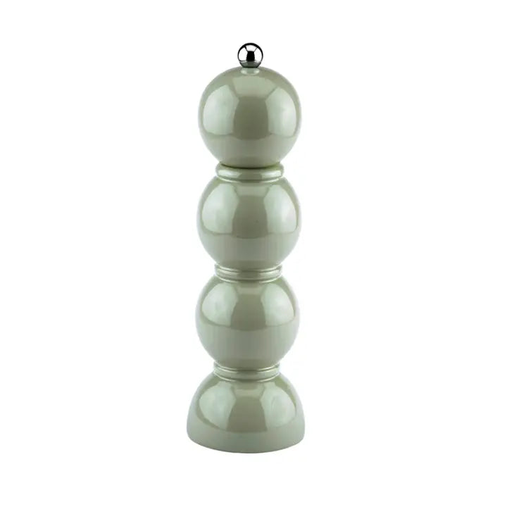Sage Green Bobbin Salt or Pepper Mill