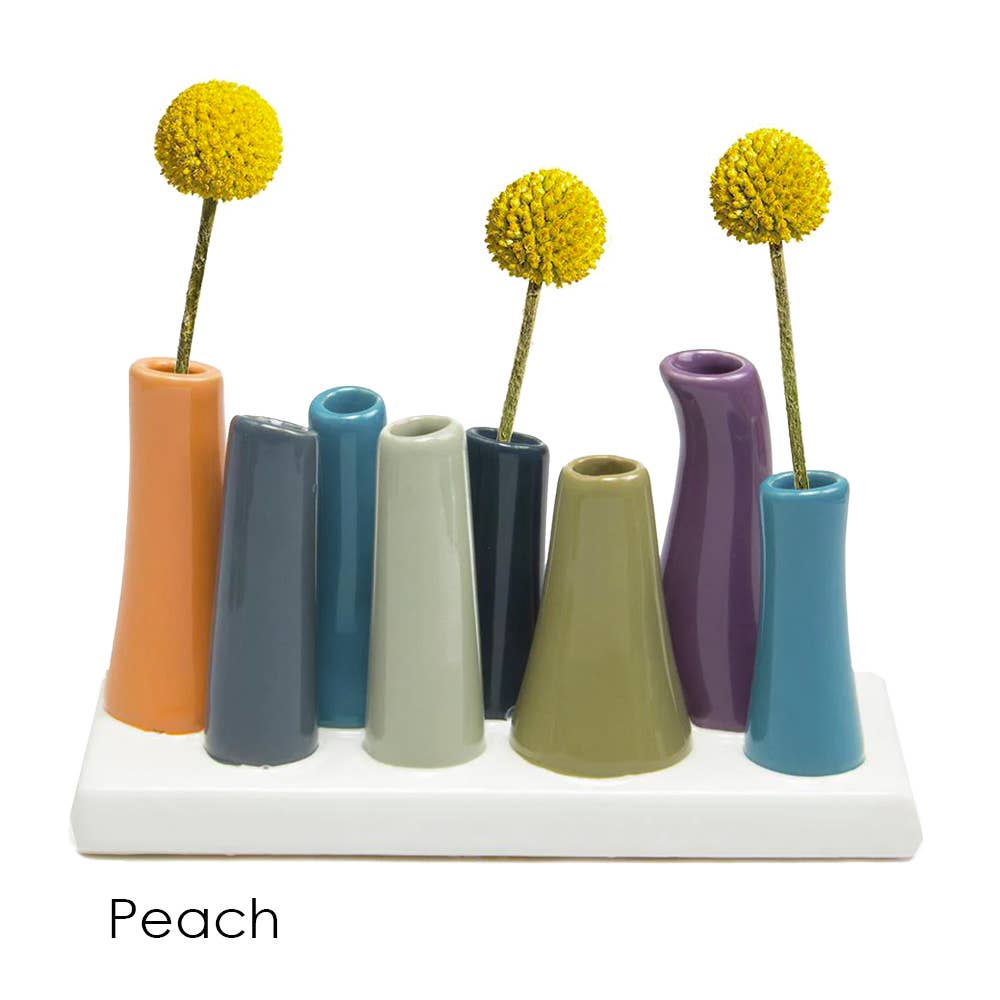 Pooley - Glazed Ceramic Single Stem Bud Vase