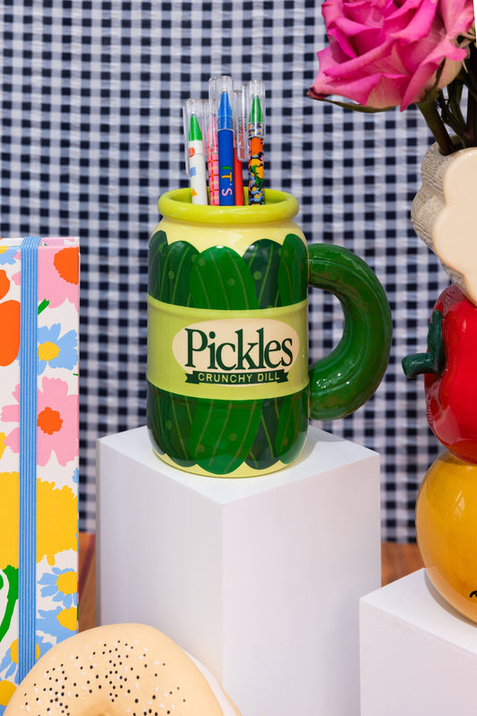 Novelty Ceramic Mug - Pickle Jar