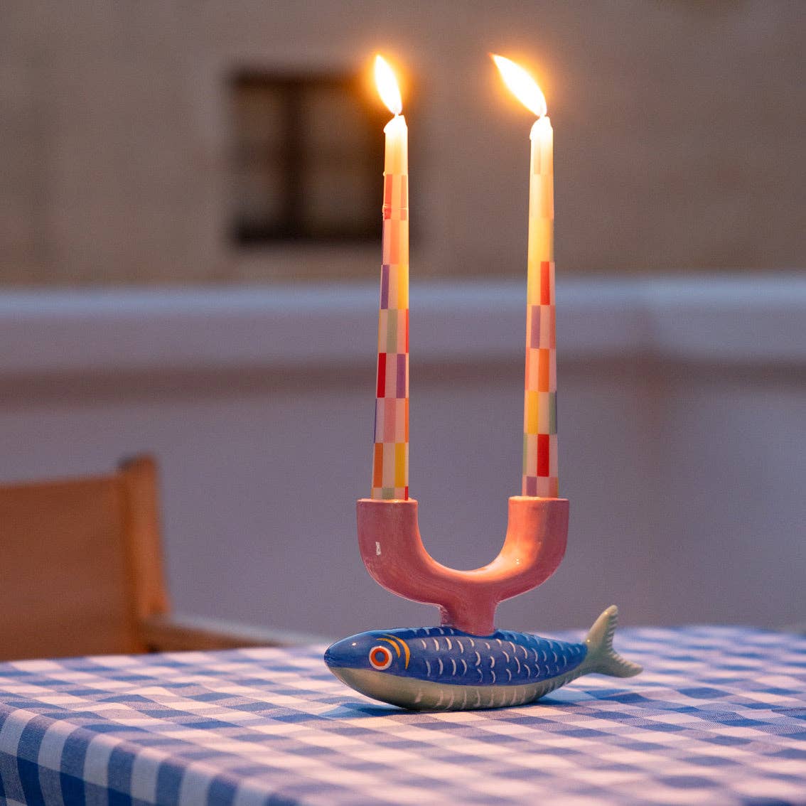 Fish Ceramic Candle Holder