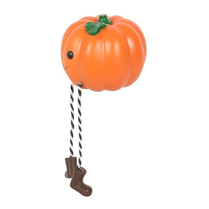 Cute Autumn and Fall Pumpkin Shelf Sitter Figurine