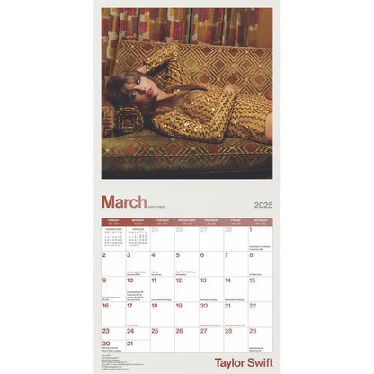 Taylor Swift 2025 Mini Calendar