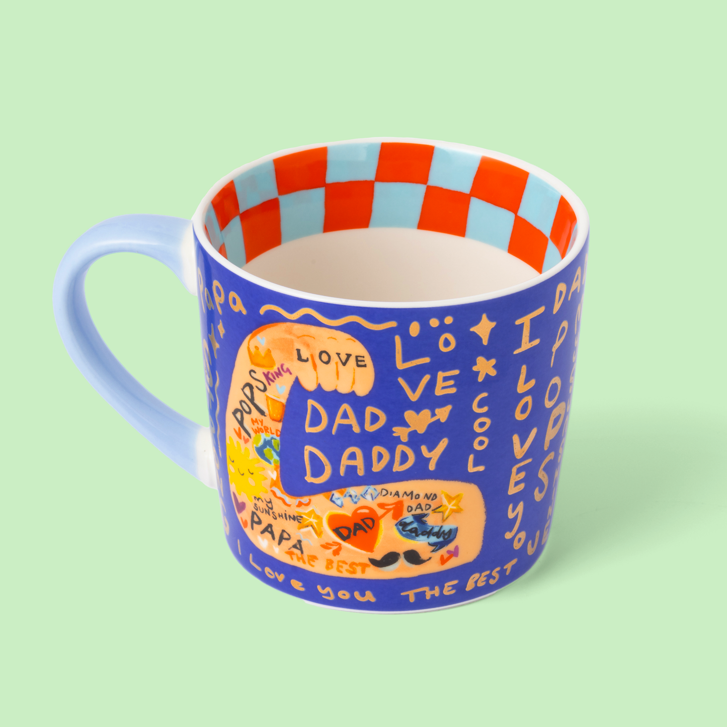 Eleanor Bowmer Strong Arm Dad Mug