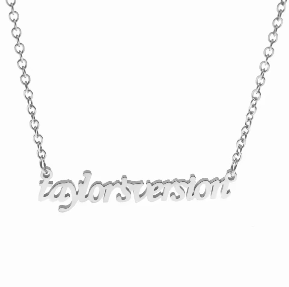 Taylor Swift Necklaces - Silver