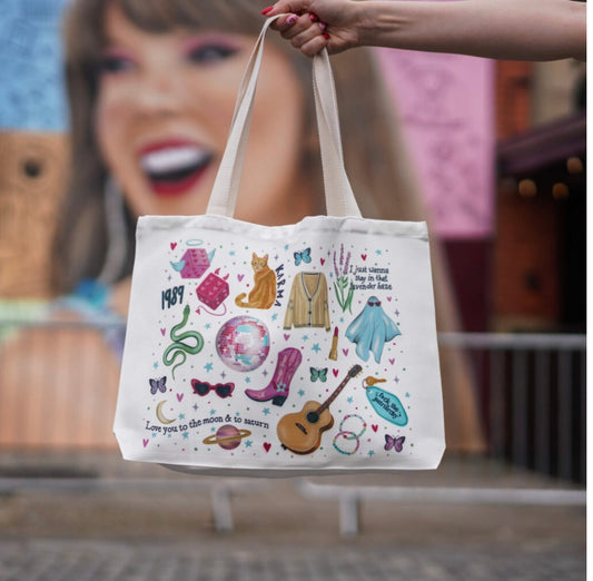 Swiftie Canvas Tote Bag