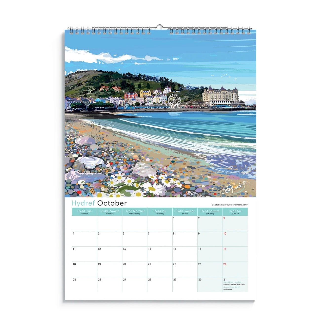 Beth Horrocks 2027 North Wales Calendar