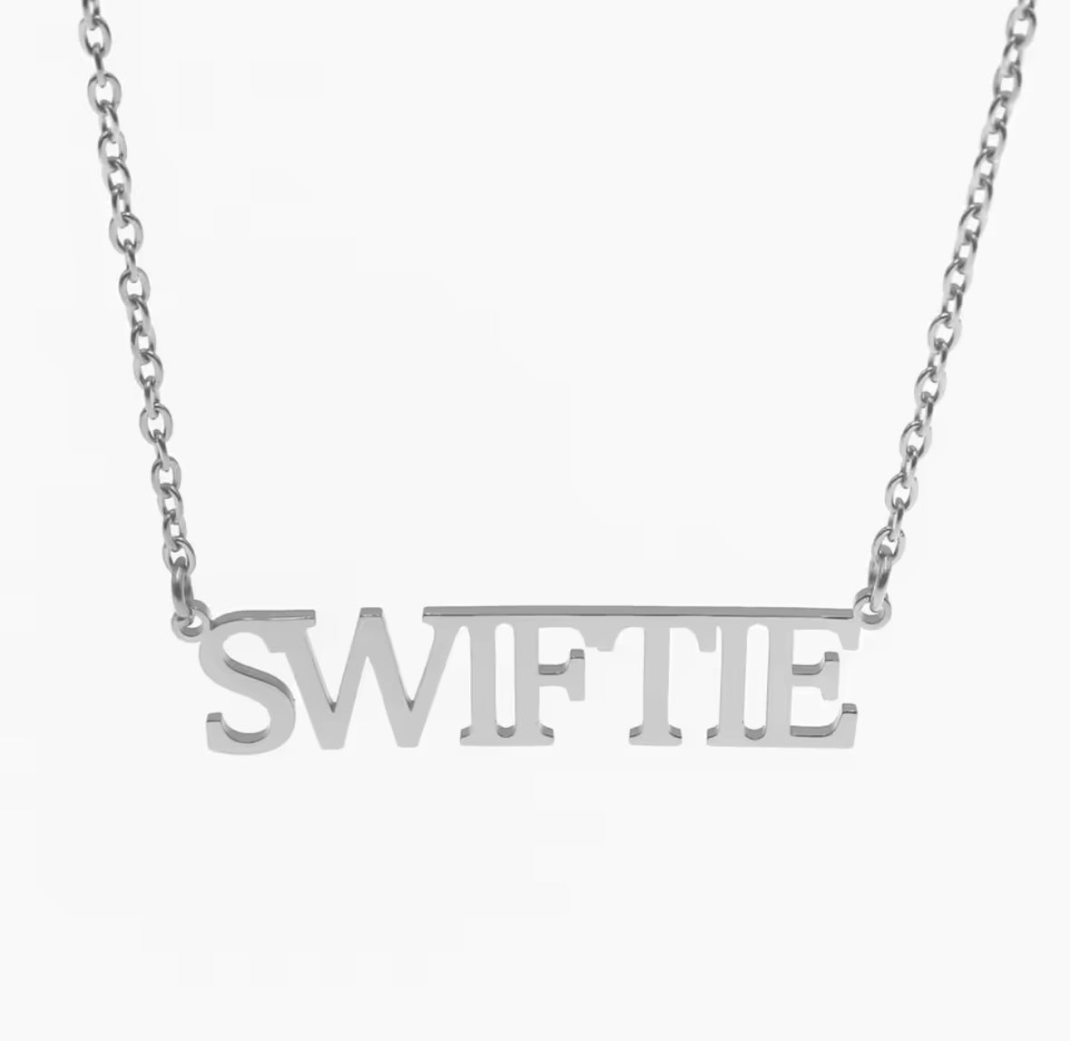 Taylor Swift Necklaces - Silver