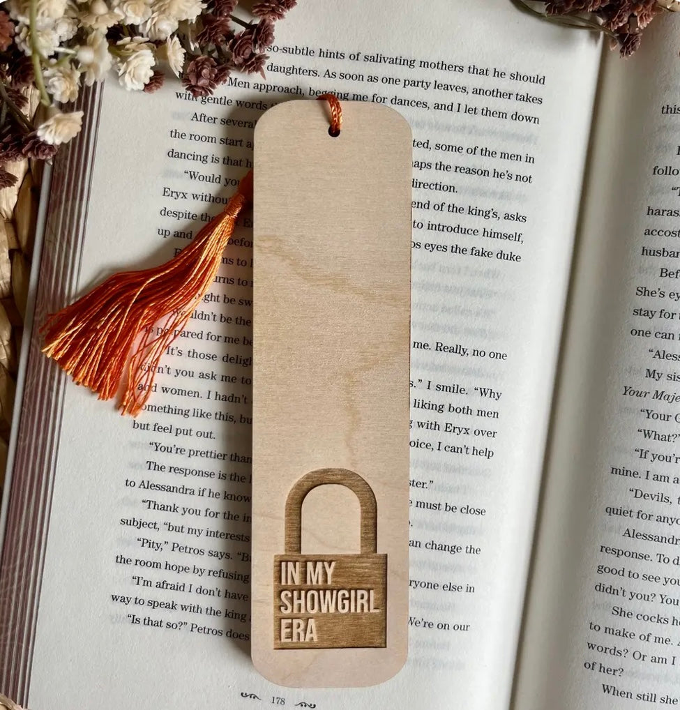 TS12 Inspired Wooden Bookmarks