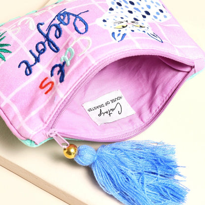 House of Disaster Catnip 'Cats Before Twats' Purse